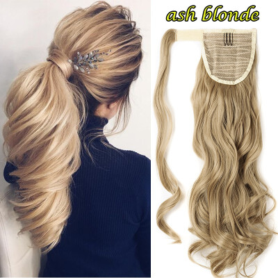 

1724" Wrap Around Ponytail Extension for Woman Hair 125-145g