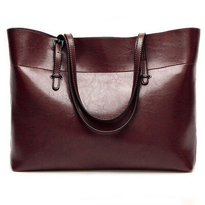 

PU Leather Tote Bag for Women Large Commute Handbag Shoulder Bag Zipper Womens Work Satchel Bag