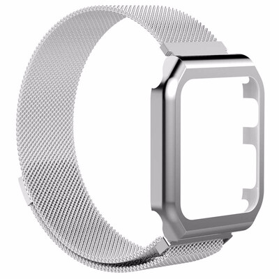 

Milanese Loop Strap Stainless Steel band For Apple Watch 42mm 38mm wristband Link Bracelet iwatch series 123 with metal case