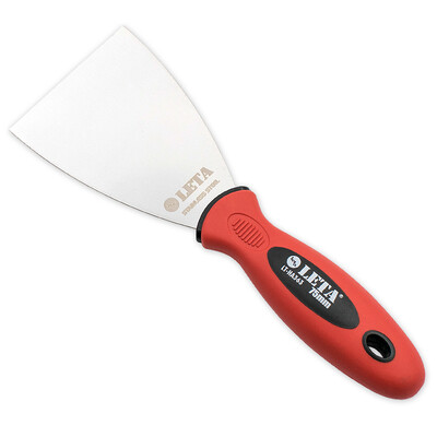

LeTA LETA putty knife 75mm stainless steel blade large iron plate cleaning scraper plaster putty knife LT-HA363