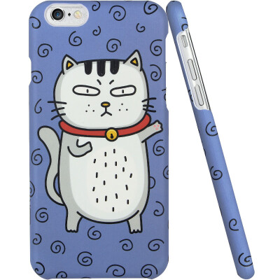 

Illustrator iphone6 ​​ 6s Phone Case Case 47 inch Apple Phone Case Anti-Wrestling Relief Case Illustrator Series Cat Taro