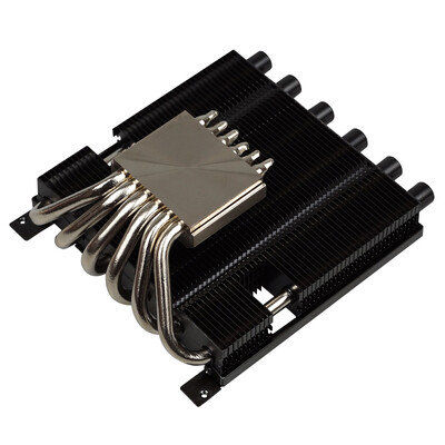 

PHANTEKS TC12LS simple&fanless version 6 6mm copper heat pipe under pressure CPU heat sink only supports 115x welding process Intel dedicated
