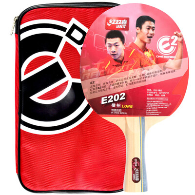 

Double Happiness DHS E-E202 double-sided double-sided anti-fat ping-pong shooting fitness type with a jacket single block