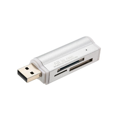 

All in One Card Reader USB 20 Mini Portable For MicroSDSDTFMS DuoMicro MSM2Ms Pro Duo