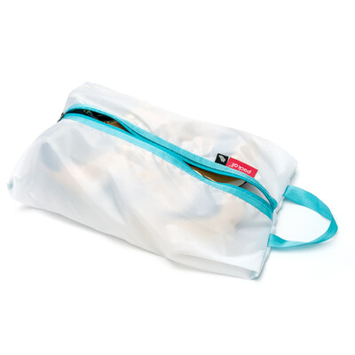 

Pack all light shoe bag travel outdoor sports folding bag large capacity portable shoe bag dustproof waterproof shoe bag portable shoe cover finishing bag white
