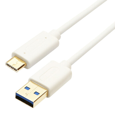 

(SAMZHE) MC-312 Тип-c / USB3.1 к кабелю USB3.0 Apple MacBook / музыка как телефон и другая линия линии передачи данных позолоченная версия 1 метр белого