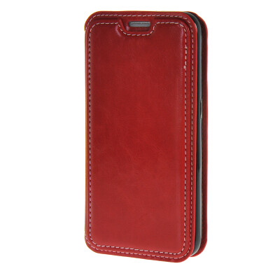 

MOONCASE Premium PU Flip Leather Wallet Card Pouch Back чехол для Cover Samsung Galaxy S6 красный