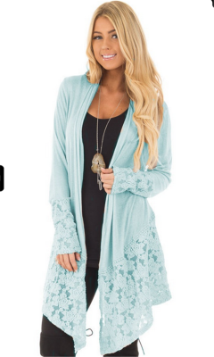 

PLUS SIZE Fashion Lace ladys coat