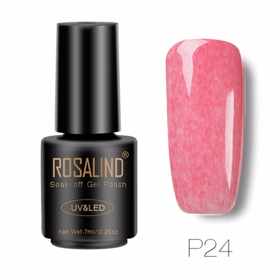 

ROSALIND Black Bottle 7ML Faux Fur Effect P01-12 Gel Nail Polish Nail Art Nail Gel Polish UV LED Long-Lasting 3D Gel Lacquer