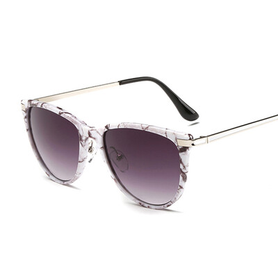 

FEIDU 2016 Fashion Cat Eye Sunglasses Women Brand Designe Clear Frame Coating Mirror Driving Sun Glasses UV400 Gafas De Sol