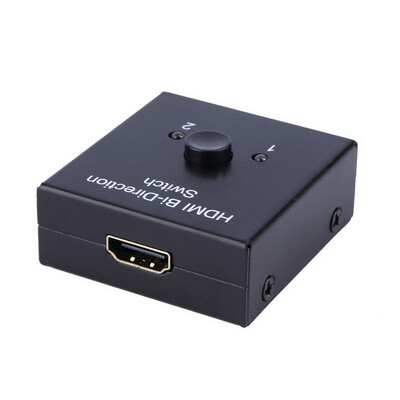 

2-портовый HDMI двунаправленный 2x1 коммутатор коммутатор или 1x2 Splitter Выбор 3D 1.4V Черный