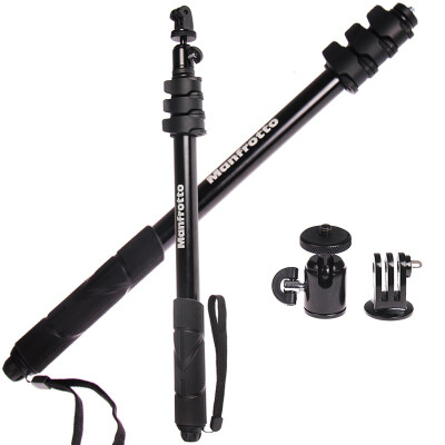 

Manfrotto MPCOMPACT-BK dual-motion camera dual-use monopods convenient self-timer gopro self-timer