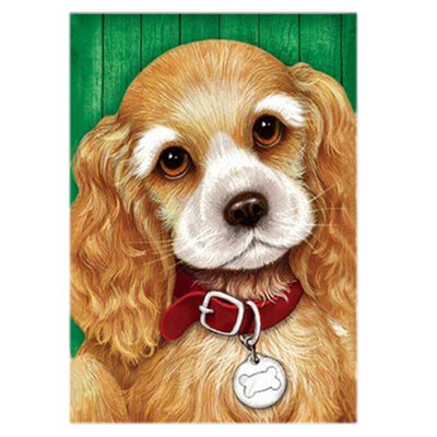 

UpperX DIY 5D Diamond Painting Embroidery Animals Cross Crafts Stitch Kit Giftpuppy