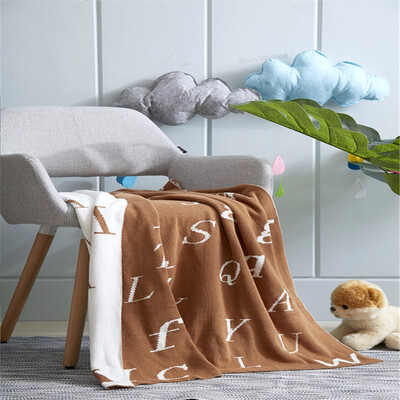 

Nordic Blanket Sofa Casual Blanket Knitted Children Blanket The Style Summer Cotton Childrens Shawl Adult Blanket