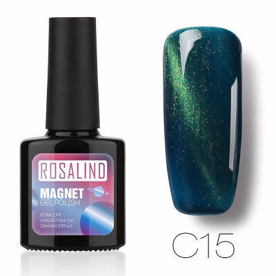 

ROSALIND Gel 1S 7ML Color Diamond Series Glitter Nail Gel Polish UV LED Soak-Off Nail Art Base Top Coat Needed gel lacquer