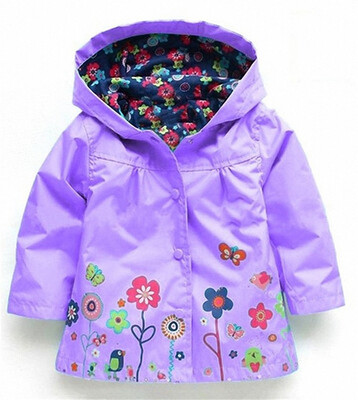 

Baby Girls Jacket 2018 Autumn Winter Jackets For Girls Windbreaker Boys Kids Outerwear Coats For Girls Raincoat Children Clothes