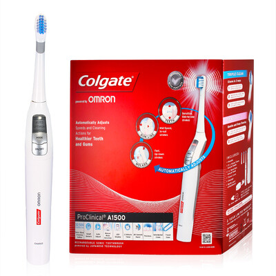 

Гао Lujie (из Colgate) ProClinical A1500 Omron звуковой электрической зубной щетки набора (с тремя сменными головка щетки перемещения картриджа портативном +)