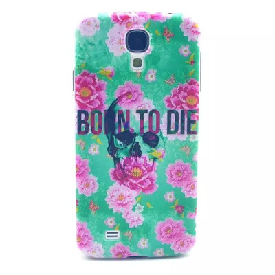 

MITI S4 Ultra Thin Soft Phone Case Cover For Samsung Galaxy S4 i9500 Flowers Painted Pattern Transparent Soft Silicone Back Case