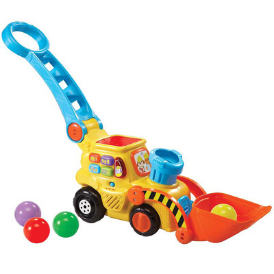 

June new VTech wave ball push push toy toy forklift puzzle baby multi-function game cart childrens toys