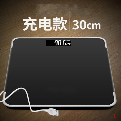 

USB charging electronic scale household body scale custom health weighing body scale electronic name