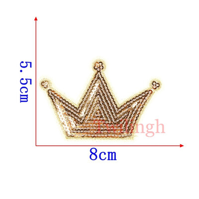 

1 pcslot Embroidered Patches Big Horse Red Rose Sequin Patch Iron On Fabric Badge Sew On Clothes Appliques DIY Wedding Stickers