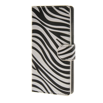 

MOONCASE Zebra style Leather Wallet Flip Card Slot Stand Pouch чехол для Huawei Ascend P8 lite A07