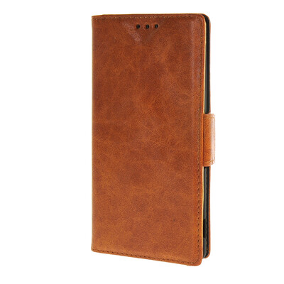 

MOONCASE ЧЕХОЛ ДЛЯ Sony Xperia M4 Aqua Wallet Card Slot with Kickstand Flip Leather Back Brown