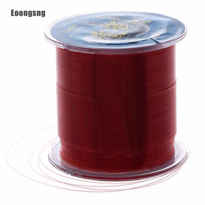 

Eoongsng 500M PE Monofilament Fishing Line Strong Braided Wire nylon material superior abrasion&slow water absorption