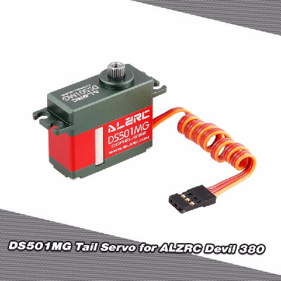 

DS501MG Coreless Motor Tail Servo for ALZRC Devil 380 420 450 Fast SAB Goblin 380 RC Helicopter