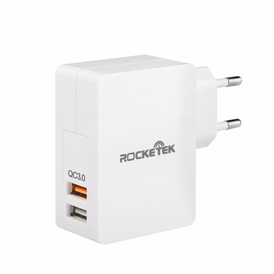 

Rocketek USB Charger Qualcomm Quick Charge 30 Fast Mobile Phone Charger for iPhone Samsung S6 7 Huawei etcQC 20 Suitable