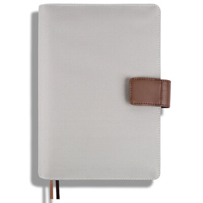 

kinbor cloth A6 hand books notebooks stationery notebook diary hand account this month white DTB6123