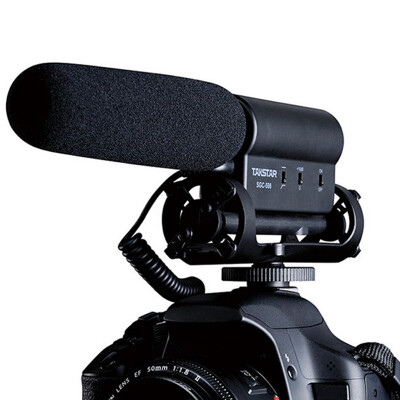 

Victory (TAKSTAR) SGC-598 Professional Interview Microphone News Recording Camera SLR Cameras DV Gun Microphones Black