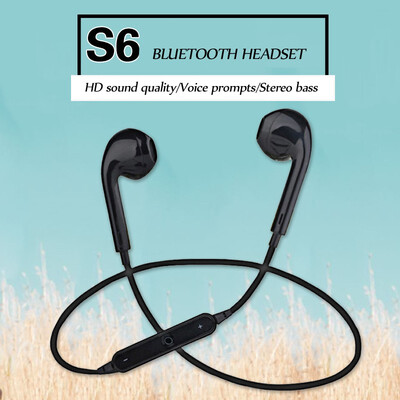 

S6 mini sportive wireless Bluetooth 41 headset in ear for iphone waterproof&noise canceling