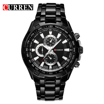 

TopBrand HOT2016 CURREN Mens Quartz Watches Analog Military Military Watch Waterproof Men Watches Men Watches Mens Sports8023