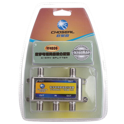 

Yahara (CHOSEAL) YF4036 cable to a four-distributor (5-1000MHz bandwidth -130dBRFI