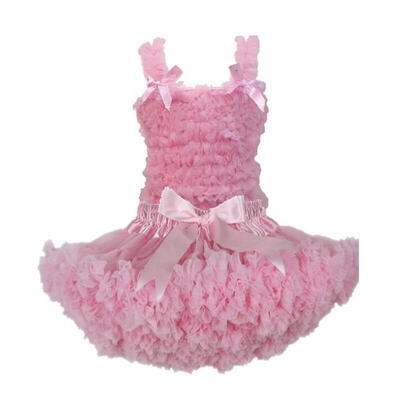 

Buenos Ninos Girls Pure Chiffon Dance Pettiskirt Tutu Set 11 Colors