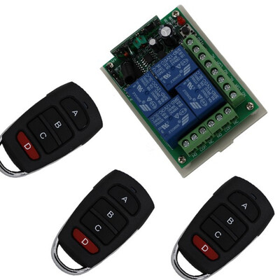 

MITI 315MHz DC 12V 4CH канала беспроводной контроллер дистанционного управления Переключатель Переключатель Радио