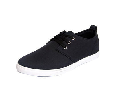 

Mens Canvas Fashion Shoes Gentlemen Sneakers Sports Casual lace-up Flat Leisure