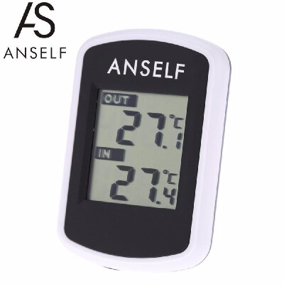 

Digital LCD Indoor Outdoor Room Electronic Temperature Humidity Meter Thermometer Hygrometer Weather Station Alarm Clock