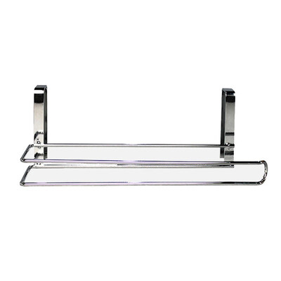 

UpperX Kitchen Paper Holder Hanger Tissue Roll Towel Rack Bathroom Toilet Sink Door Hanging Organizer Storage Hook Holder
