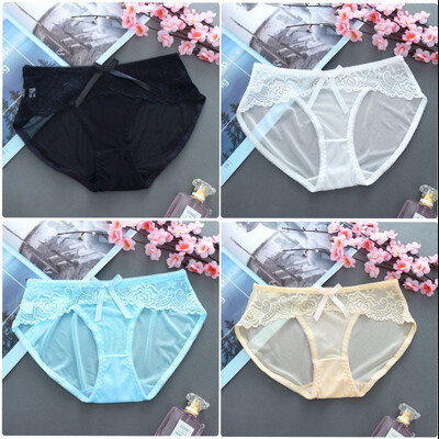 

women Panties mesh briefs female Teenage Small sizes ultra-thin summer Underwear panty students girls bragas