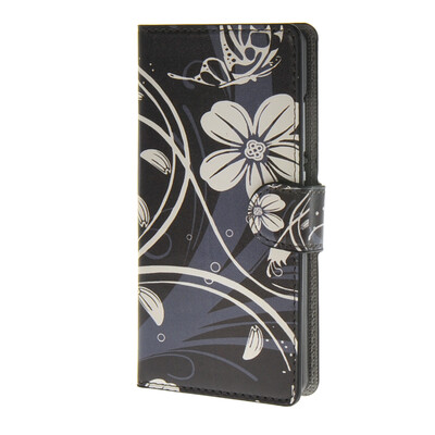 

MOONCASE Flower style Leather Wallet Flip Card Slot Stand Pouch чехол для Huawei Ascend P8 lite A11