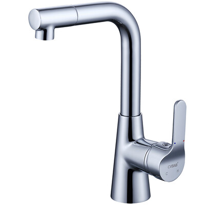 

CVBAB basin faucet copper single hole hot&cold water above counter basin washbasin faucet wash basin faucet 360 degree rotation CV1213