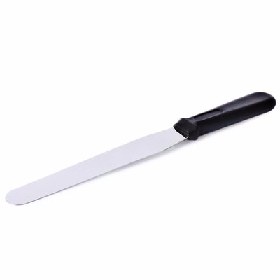 

DIY Stainless Steel Cake Cream Fondant Straight Smoother Smudge Tool