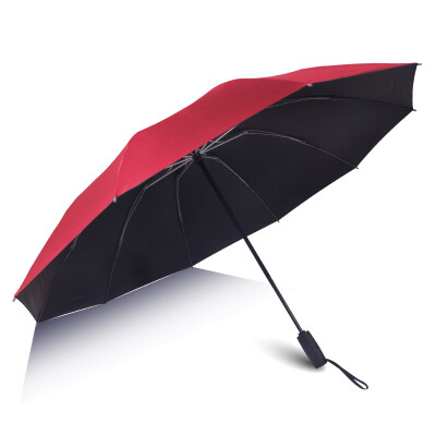 

Ying Yu automatic car reverse umbrella folding men&women sun protection UV rain dual-use umbrella P1712 red