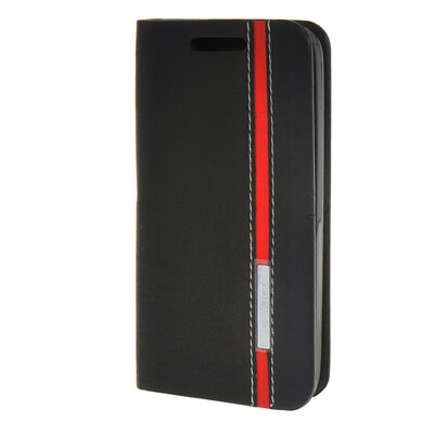 

MOONCASE WIKO Goa чехол Минималистский стиль кожаный бумажник карты флип Слот Кронштейн обложка чехол черный