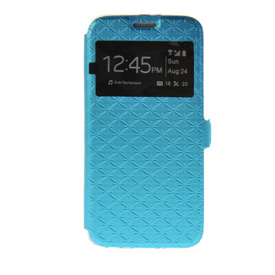 

MOONCASE New Fashion Leather Side Flip Wallet Card Stand Pouch ЧЕХОЛ ДЛЯ Samsung Galaxy S6 Blue