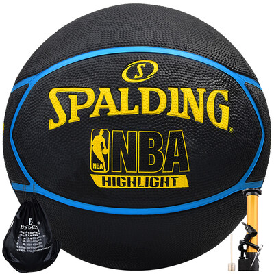 

Spalding Spalding 7th outdoor rubber basketball wear training basketball ball 83-198Y