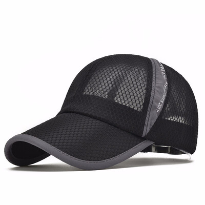 

New summer hat ladies sunscreen men&39s baseball net cap Korean outdoor sports cap