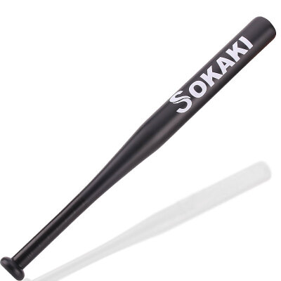 

SOKAKI Scrub Thicken Alloy Steel Black Baseball Bat Baseball Rod Car Self-defense Self-defense Baseball Bat 30 Inch